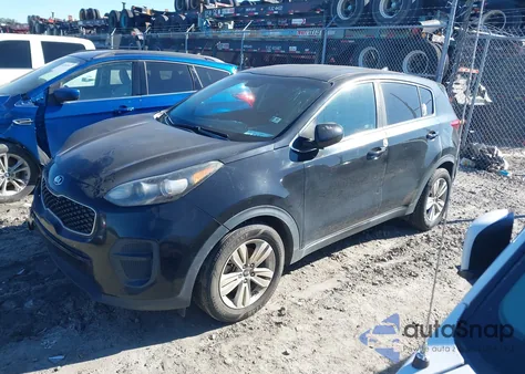 2018 Kia Sportage Lx from USA, damaged, VIN KNDPM3AC2J7303495